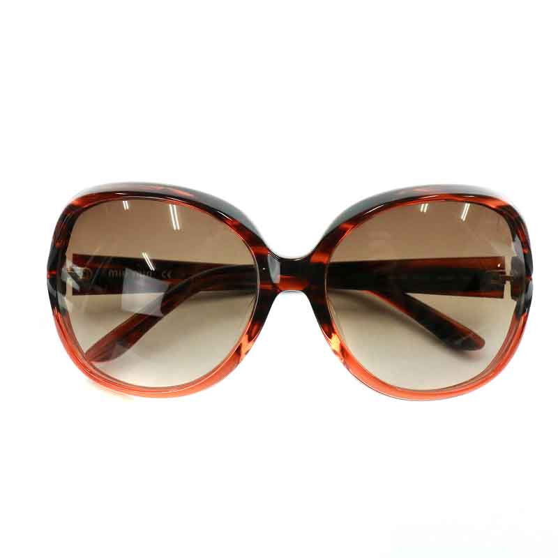 Miu Miu サングラス べっこう　ブラウン 極美品 miu miu ミュウミュウ サングラス SMU031 ブラウン