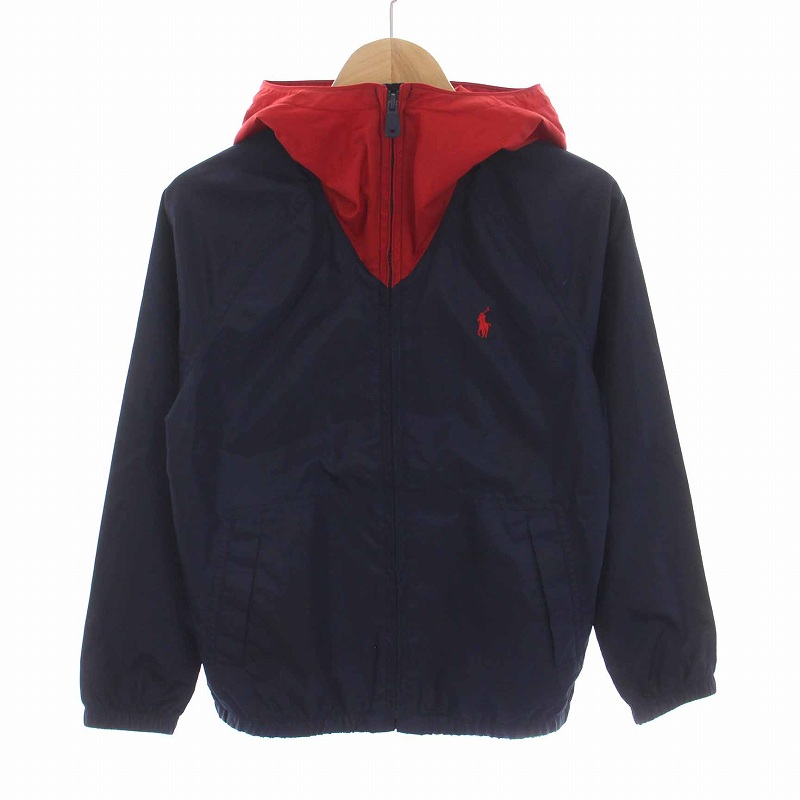 【美品】POLO RALPH LAUREN ジップアップ　アウター150 POLO RALPH LAUREN - ポロラルフローレン ジップアップ