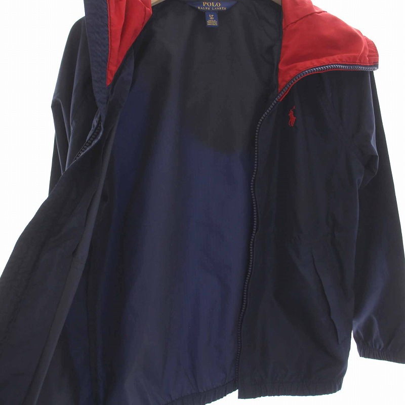 【美品】POLO RALPH LAUREN ジップアップ　アウター150 POLO RALPH LAUREN - ポロラルフローレン ジップアップ