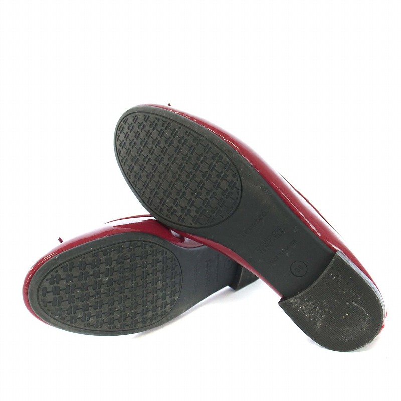 レペット Repetto バレエシューズ フラットシューズ エナメル リボン