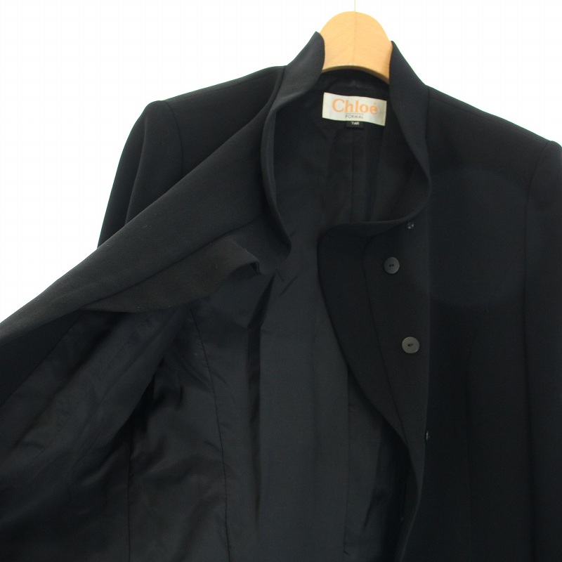 Chloe　フォーマルウェア クロエ CHLOE FORMAL ブラックフォーマル ジャケット スタンド