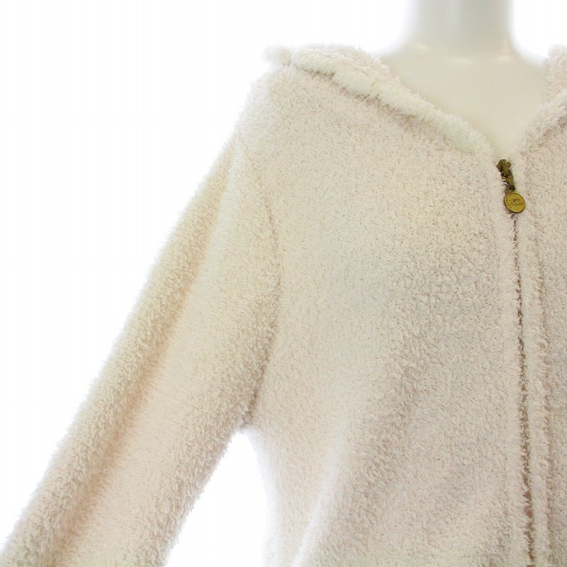 未使用タグ付き ジェラードピケ フリースパーカー ホワイト