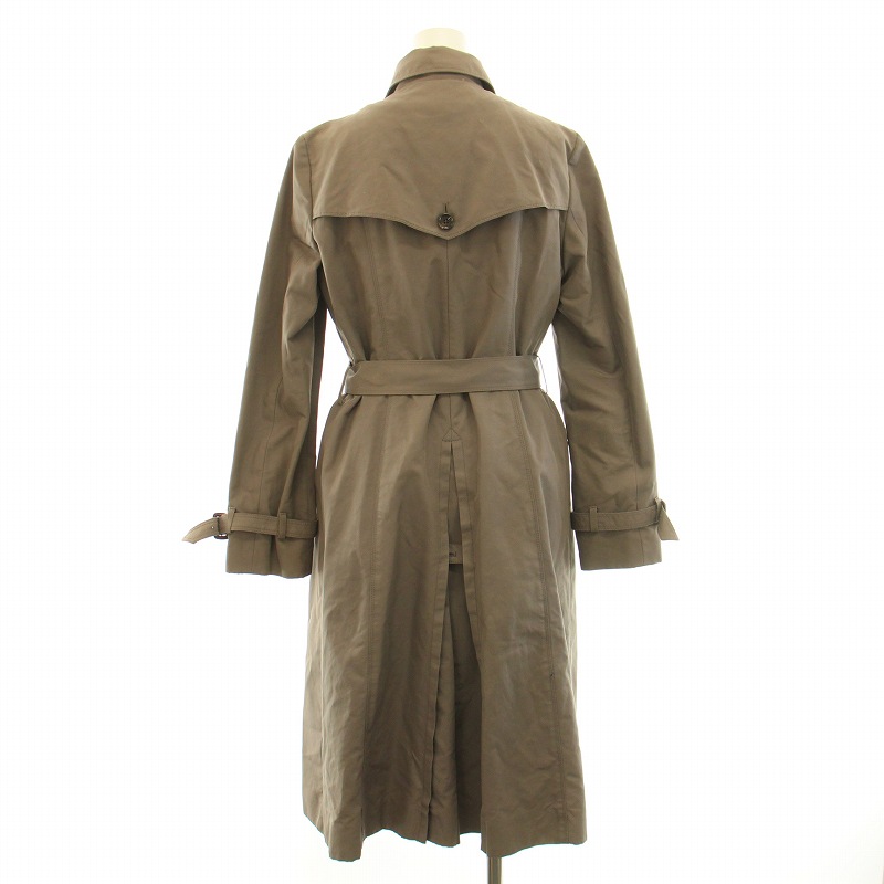 アナイ　コート38 現行】ANAYI アナイ ダブルビーバー クルー コート 38 ネイビー