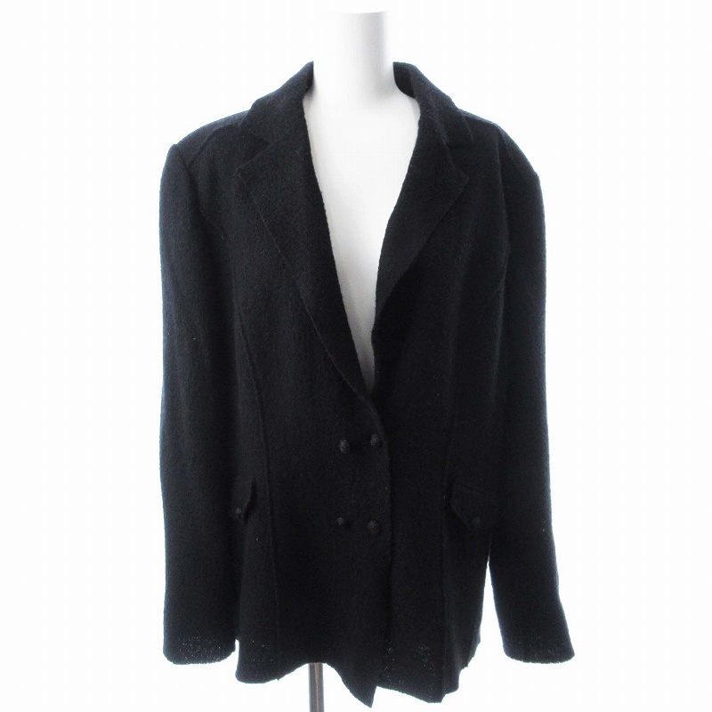 ラピーヌ ルージュ 黒のテーラード ジャケット