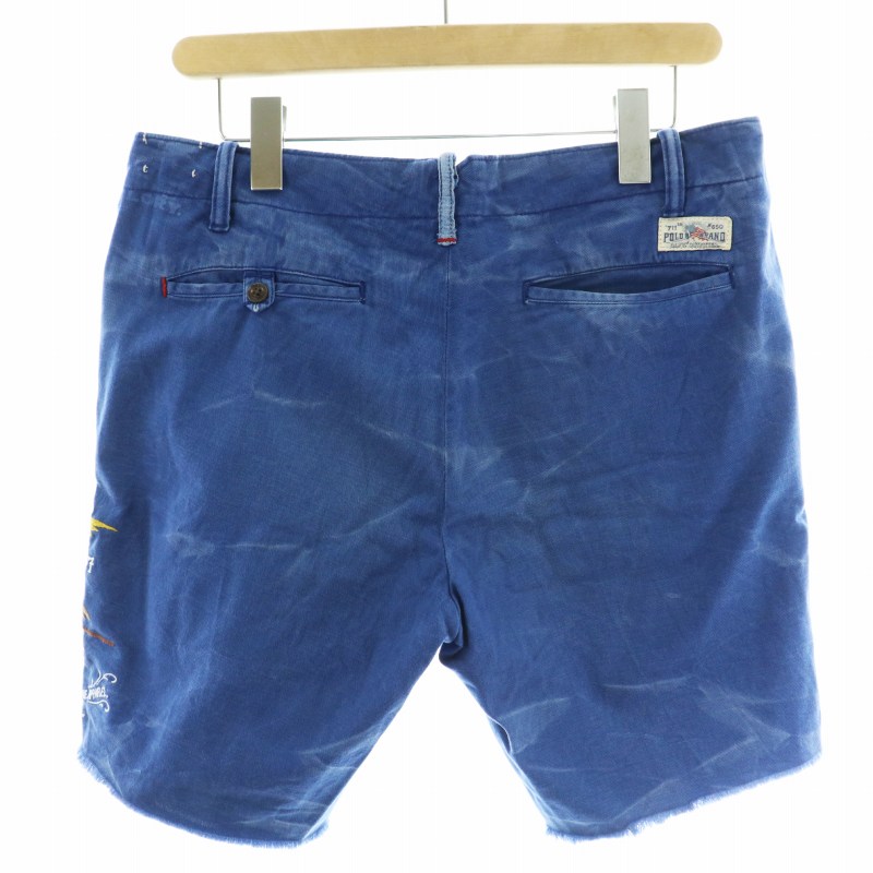POLO Ralph Laurenデニムパンツ短パンLラルフローレンINDIGO POLO Ralph Laurenデニムパンツ短パンLラルフローレンINDIGO