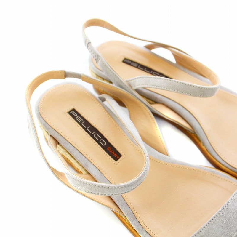 PELLICO ペリーコ⭐︎ゴールドサンダル 37.5 24cm相当 楽天市場