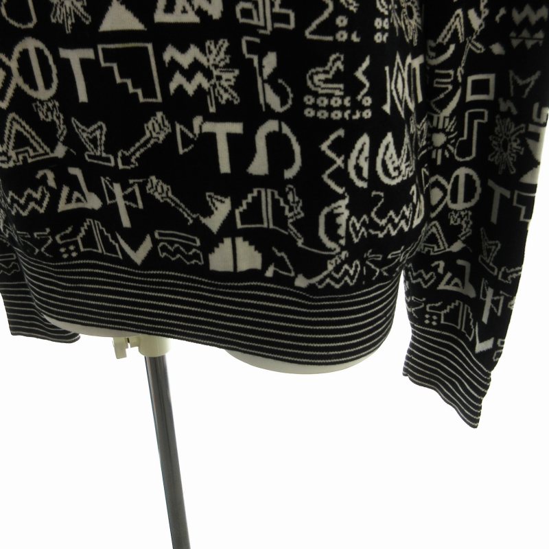 KENZO - KENZO セーター 総柄 KENZO - ケンゾー KENZO ニット セーター 総柄 ビジュー ウール