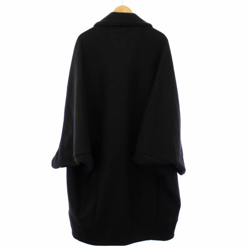 divka】ブラックロングコートコート