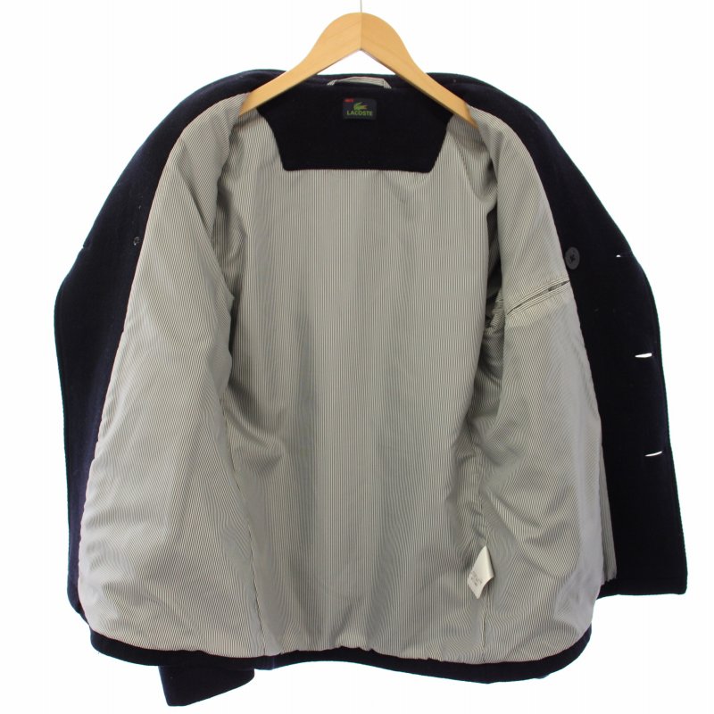 LACOSTE  Pコート ラコステ LACOSTE ピーコート Pコート アウター 48/3 紺 BH040E