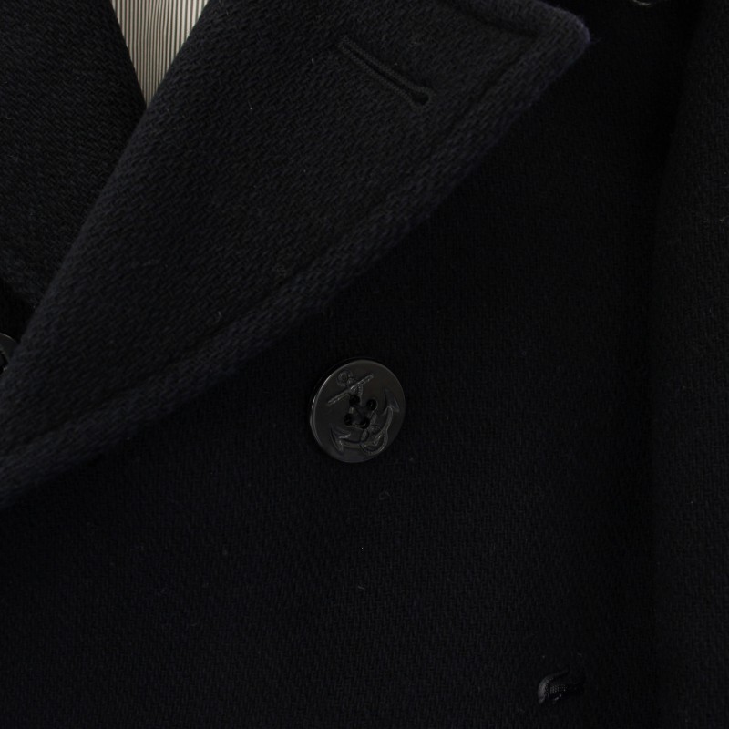 ラコステ LACOSTE ピーコート Pコート アウター 48/3 紺 BH040E