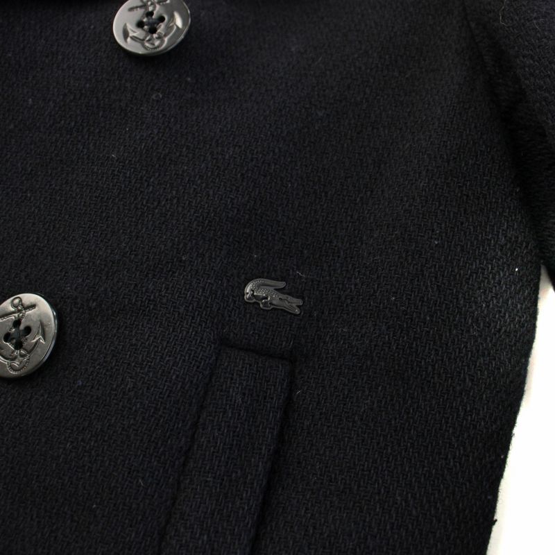 ラコステ LACOSTE ピーコート Pコート アウター 48/3 紺 BH040E