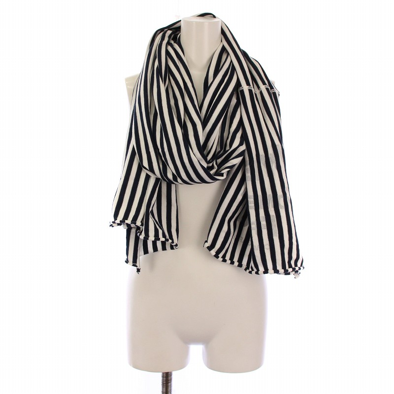 コムデギャルソン COMME des GARCONS ストール マフラー ストライプ柄