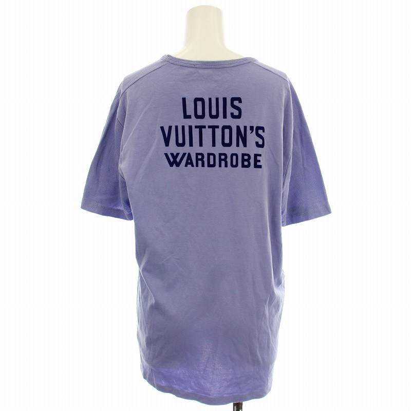 ルイヴィトン 23SS LVフェード ロゴプリントロングTシャツ カットソー