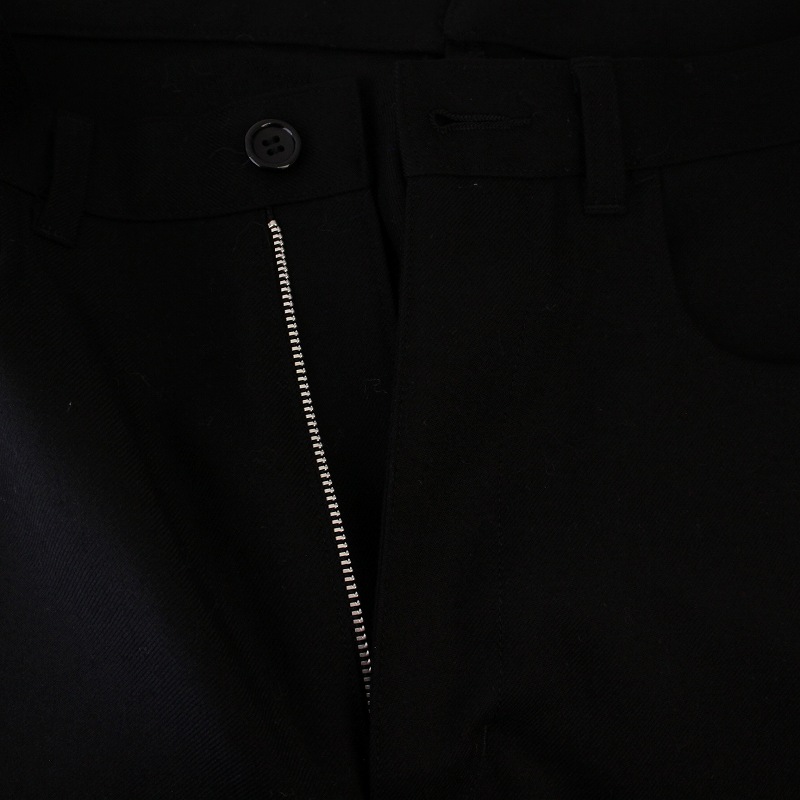 トリコ　コムデギャルソン　スラックスパンツ　黒 トリココムデギャルソン tricot COMME des GARCONS スラックス