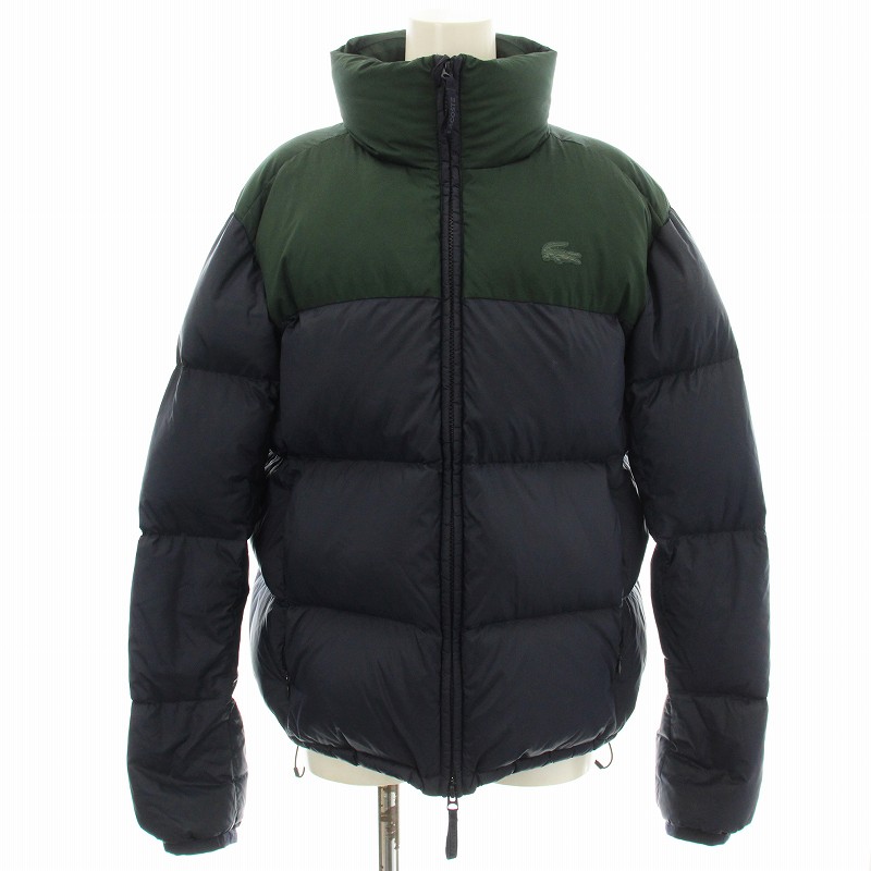 ラコステ LACOSTE ダウンジャケット BF2460 ナイロン バイカラー 36 