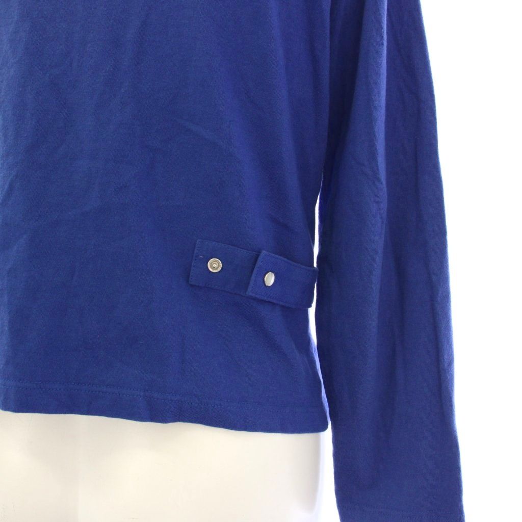 アニエスベー agnes b. プレッションカーディガン 長袖 T2 ブルー ED17J000 /TK ■MU レディース