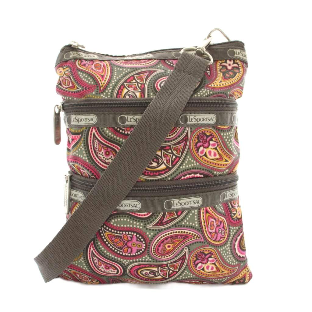レスポートサック LesportSAC ショルダーバッグ 3段ファスナー 