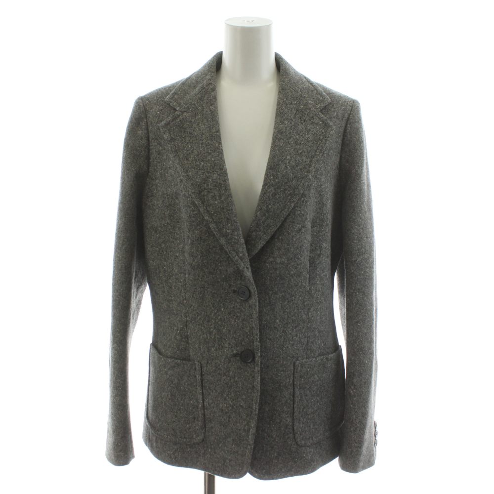 マックスマーラ MAX MARA テーラードジャケット シングル ウール 44  