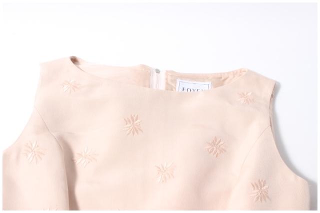 FOXEY ノースリーブ ワンピース ピンク 38 フォクシー FOXEY - 完売最新FOXEYワンピース38新品の通販 by ひなた