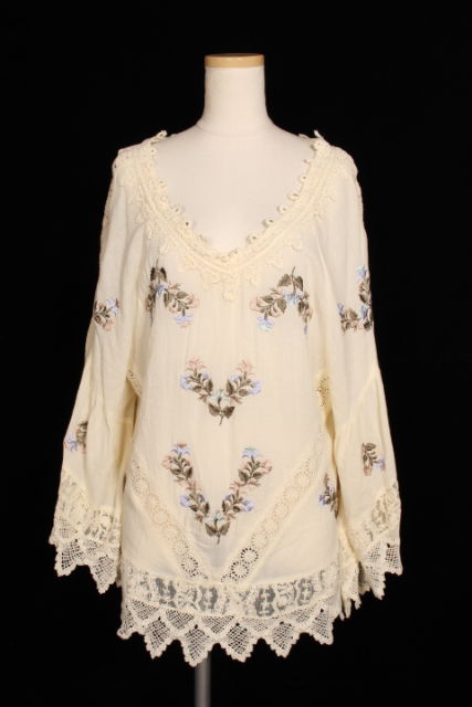 グレースコンチネンタル Grace Continental メキシコ刺繍 トップス Btm0518 レディース 164 ベクトルパーク