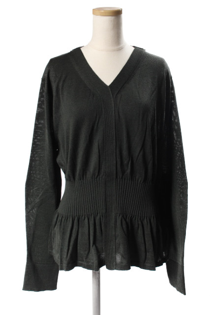 タロウホリウチ TARO HORIUCHI 18AW カットソー ニット 長袖 ウール F 緑 グリーン /hk0411 レディース 【ベクト タロウホリウチ TARO HORIUCHI 18AW カットソー ニット 長袖