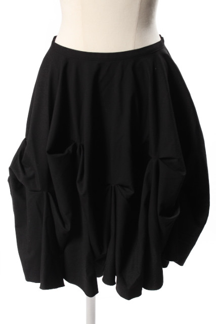 フォクシーニューヨーク FOXEY NEW YORK スカート ひざ丈 ギャザー  