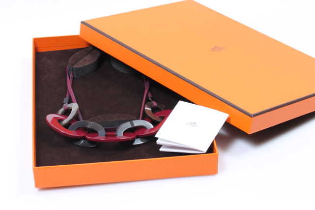 エルメス HERMES ネックレス カランバ バッファローホーン