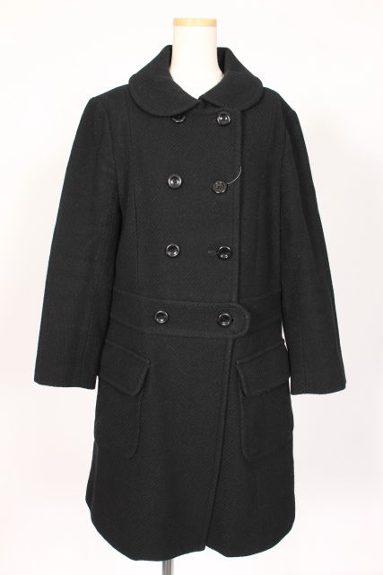 ボンメルスリード アナトリエ Bon Mercerie De Anatelier バックリボン カシミヤ混 コート Yt04 レディース 164 ベクトルパーク