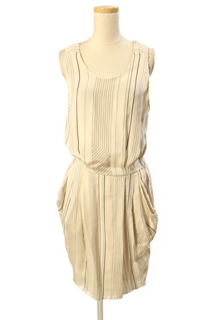 【fhilliplim】フィリップリム　シルクドッキングワンピース　ノースリーブ fhilliplim】フィリップリム シルクドッキングワンピース ノースリーブ