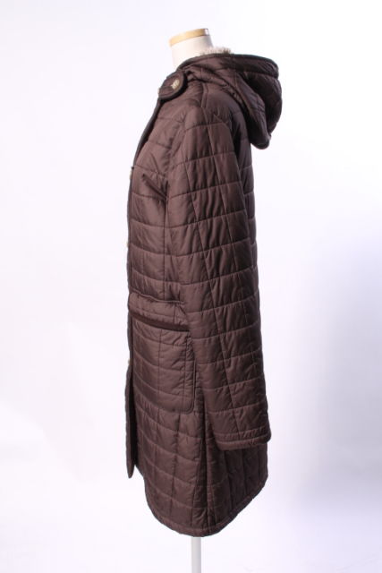 マッキントッシュ MACKINTOSH コート キルティング フード ロング 34