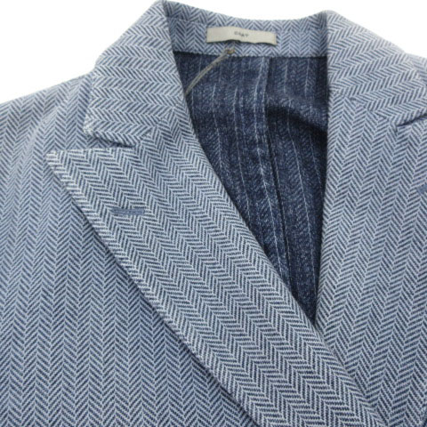 ボリオリ ジャケット ダブル ネイビー 44 Boglioli ダブルブレスト