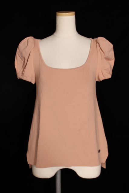 フォクシーニューヨーク FOXEY NEW YORK カットソー 半袖 パフスリーブ  