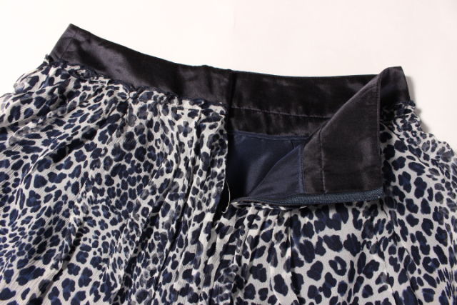 ドゥロワー drawer・スカート・36・レオパード柄