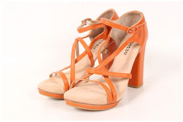 レペット Repetto 美品 サンダル ストラップ ヒール レザー 36 茶 