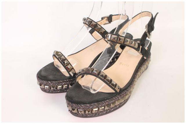 クリスチャンルブタン Christian louboutin サンダル スタッズ  