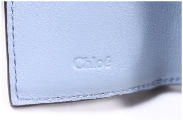 クロエ CHLOE レザーコート ペールブルー 定価約40万 楽天市場】クロエ Chloe 長財布 レザー ブルー系 レディース