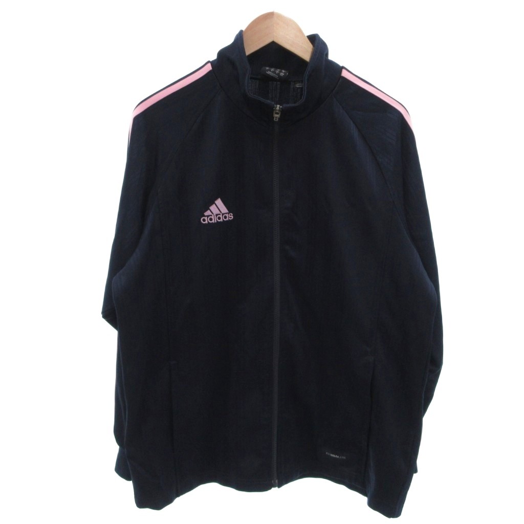 アディダス adidas トラックジャケット ジャージ 0 紺 ネイビー 