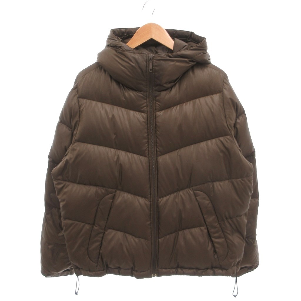 ユニクロ UNIQLO OLD 美品 ダウンジャケット 上着 Xl ブラウン 