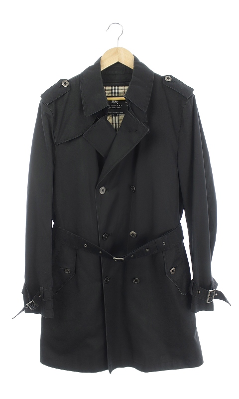 BURBERRY BLACK LABEL トレンチコートライナー付き Lサイズ 中古・古着通販】BURBERRY BLACK LABEL (バーバリーブラックレーベル