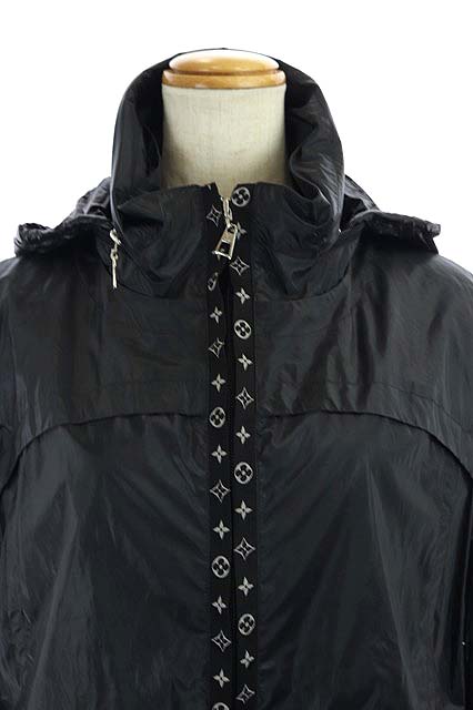 Louis Vuitton フード付きブラックジャケット