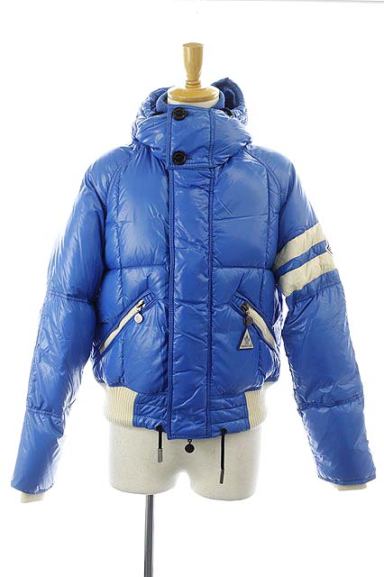 モンクレール MONCLER LEON ダウンジャケット ジップアップ フード付き  
