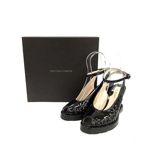 ボッテガヴェネタ BOTTEGA VENETA サンダル ウェッジソール ハイヒール 