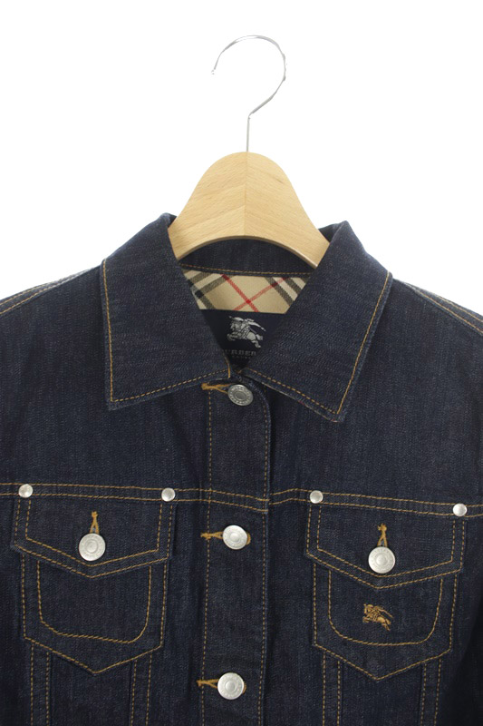 バーバリー ロンドン BURBERRY LONDON デニムジャケット Gジャン 160A 