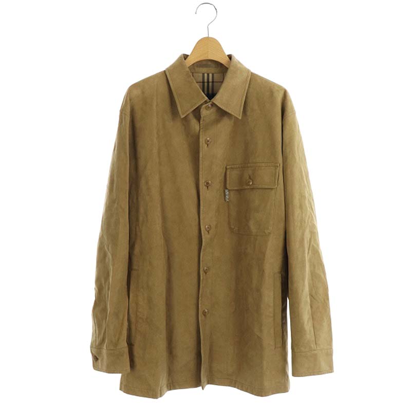 BURBERRY LONDON フェイクスエードジャケット ソフリナシャル