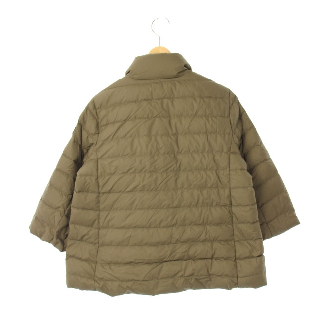 タトラス Tatras 17年 ダウンジャケット ジップアップ 七分袖 02 緑 カーキ Lta17s4614 Kn レディース 165 ベクトルパーク