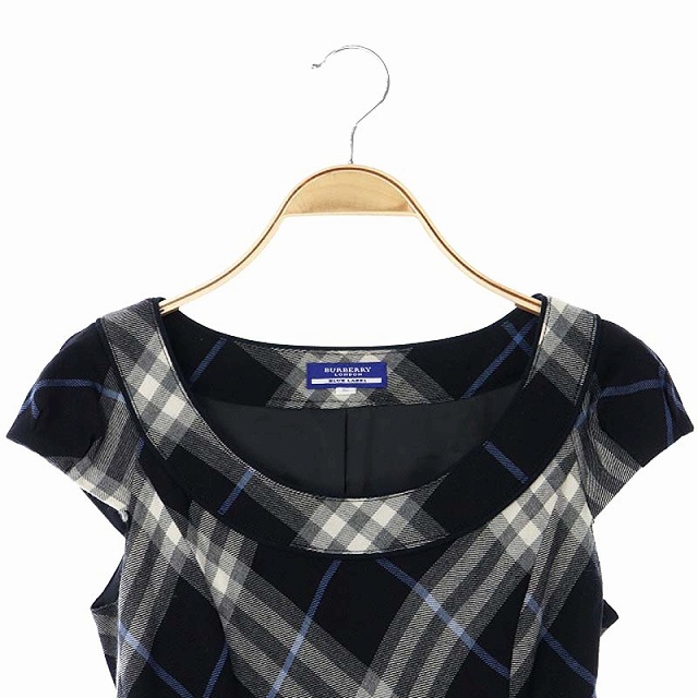 バーバリーブルーレーベル BURBERRY BLUE LABEL ワンピース フレンチ  