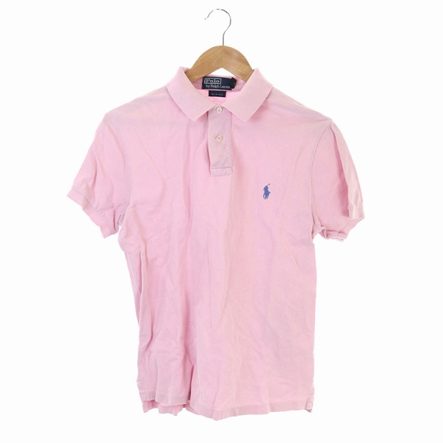 ポロ バイ ラルフローレン Polo By Ralph Lauren ポロシャツ 鹿の子 半袖 M ピンク Kn メンズ 165 ベクトルパーク