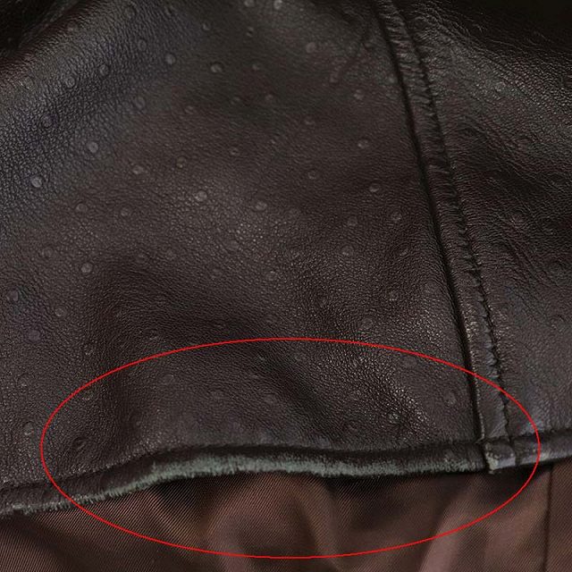 ポールスミス　シープレザーテーラードジャケット　XL 大きい　ダークブラウン ポールスミス シープレザーテーラードジャケット XL 大きい ダーク