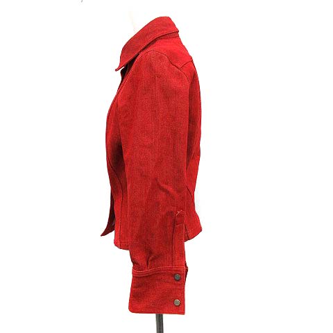 グッチ　デニムジャケット　レッド38 s-l400.jpg
