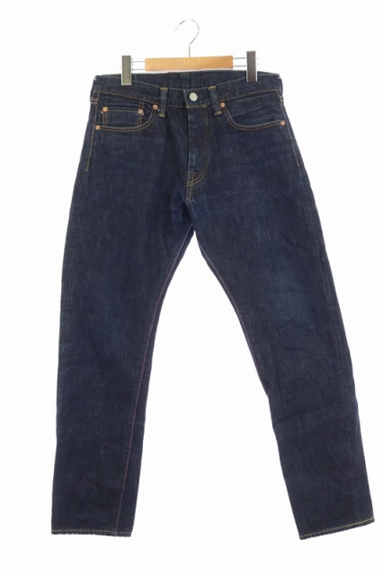 桃太郎ジーンズ Momotaro Jeans 出陣 デニムパンツ ジーンズ テーパード ジッパーフライ W30 インディゴ Df メンズ 165 ベクトルパーク